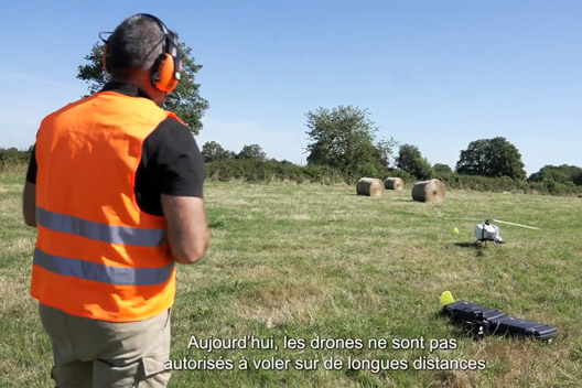 SKY SAFE : pilotage du drone