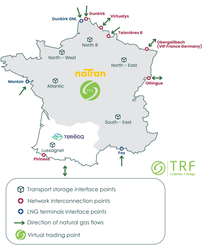 NaTran's network map