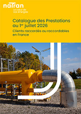 Catalogue de prestation : clients raccordés ou raccordables