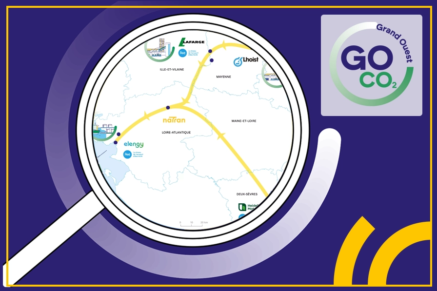 GOCO₂ : logo et carte