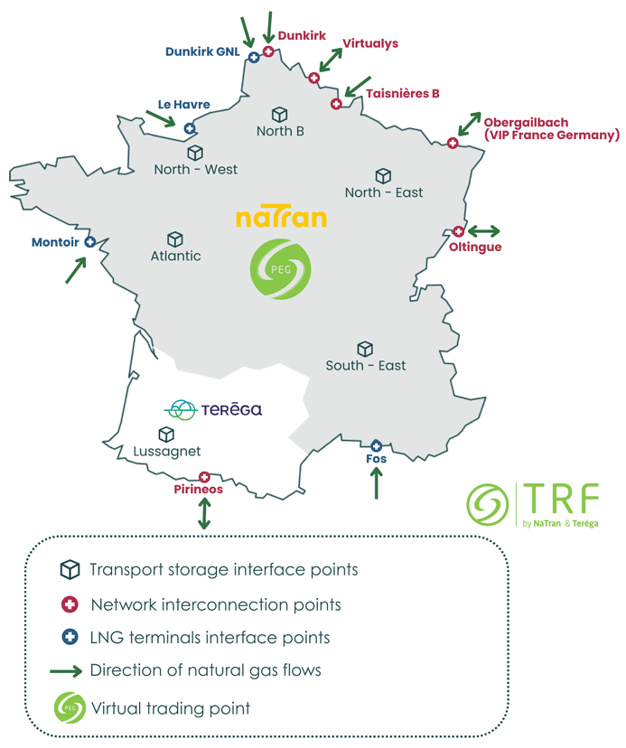 NaTran's network map
