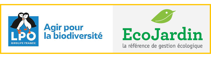 Logos LPO et EcoJardin