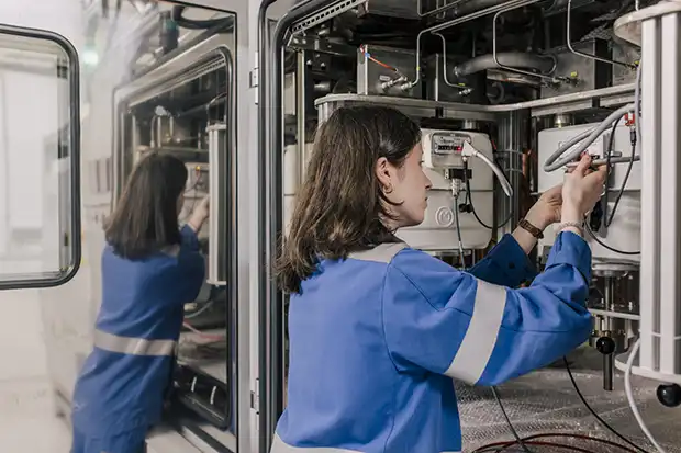 Banc multigaz test compteur, NaTran R&I à Alfortville