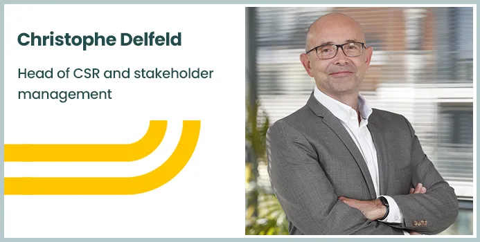Christophe Delfeld, Head of CSR and stakeholder management at NaTran