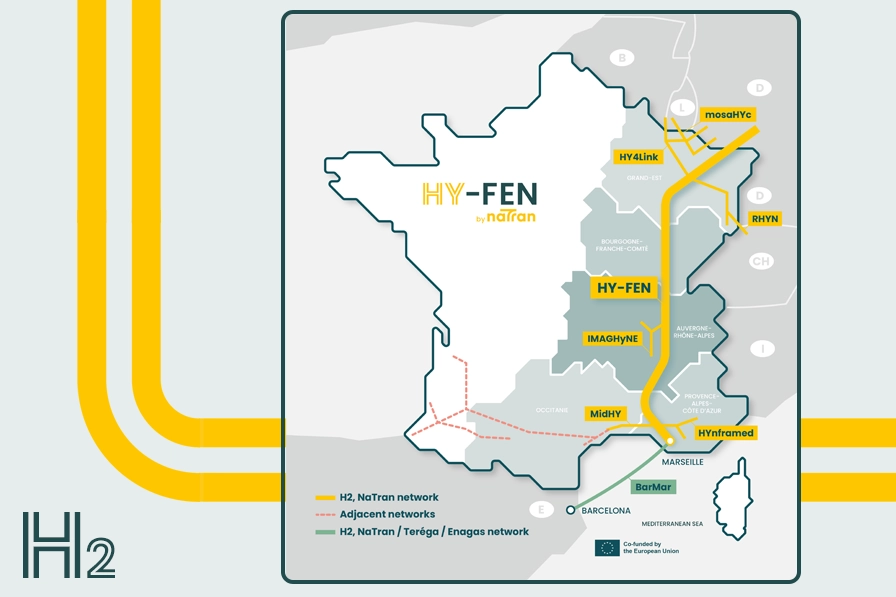HY-FEN project's map