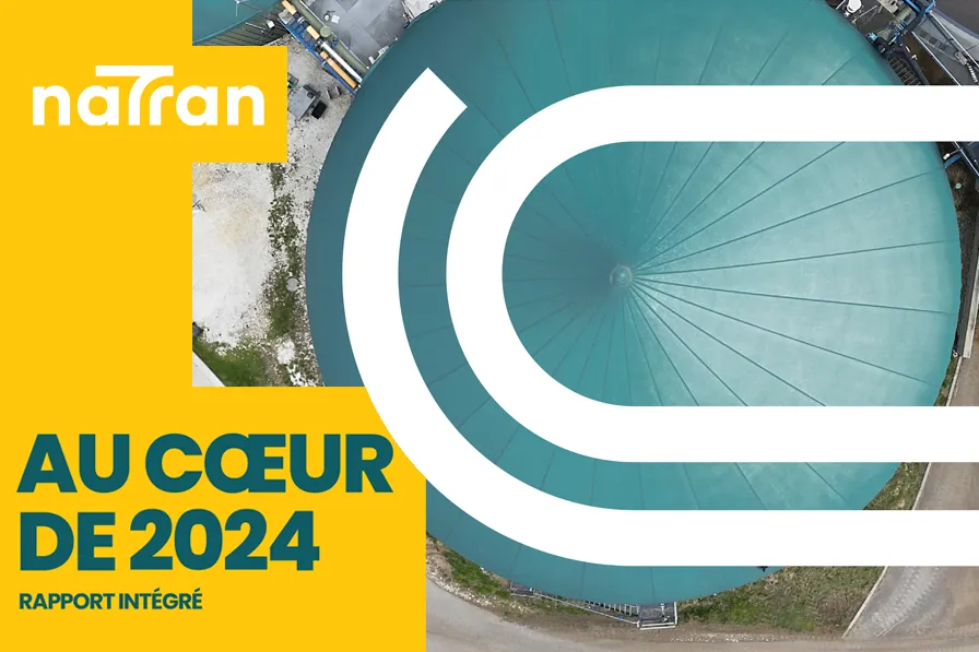 Rapport intégré 2024 : couverture