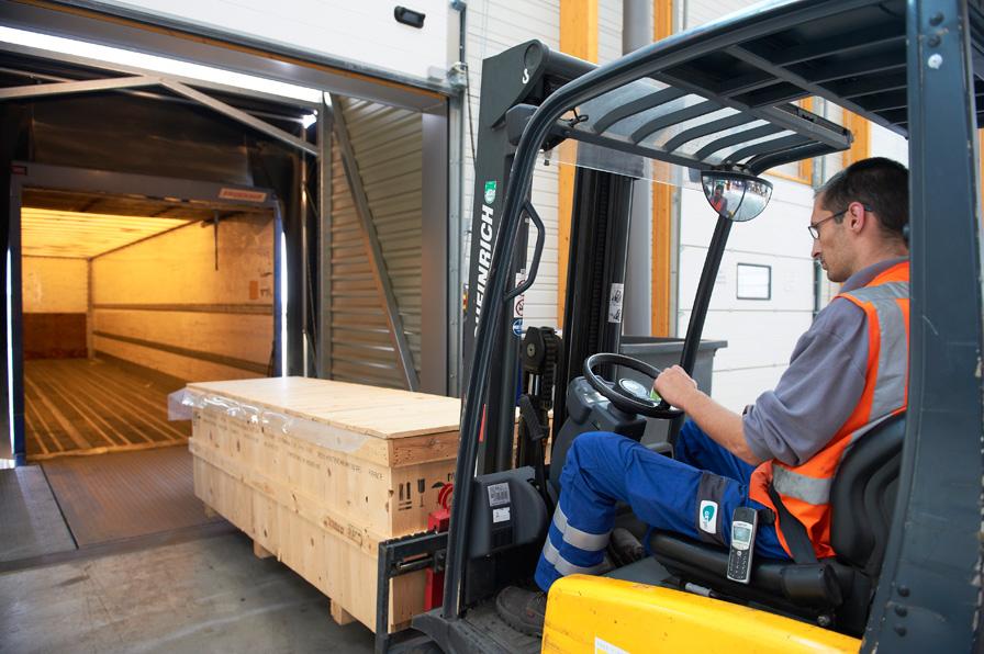 Plateforme logistique de Châteauroux - Photo: Hubert Mouillade