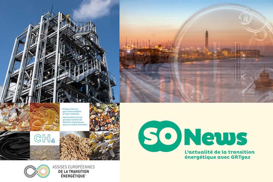 Logo soNews, démonstrateur TITAN V, pyrogazéification : le démonstrateur TITAN V (photo: Luc maréchaux) et photos Getty images