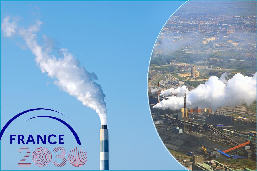 France 2030 logo and photos Getty Images