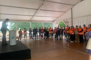 Cérémonie des 40 ans de la station de compression de Cherré