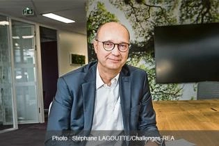 Portrait Thierry Trouvé - Photo : Stéphane LAGOUTTE/Challenges-REA