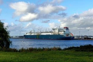 Arrivée FSRU au Havre. Photo : GRTgaz/Jody Mêlé