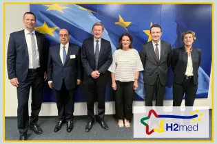 H2med : échanges sur l'avancement du projet à Bruxelles (24 juin 2025)