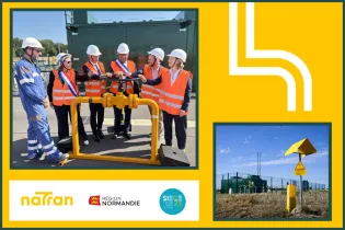 Inauguration du rebours de Mandre dans l'Eure (Photo : NaTran, Luc maréchaux)